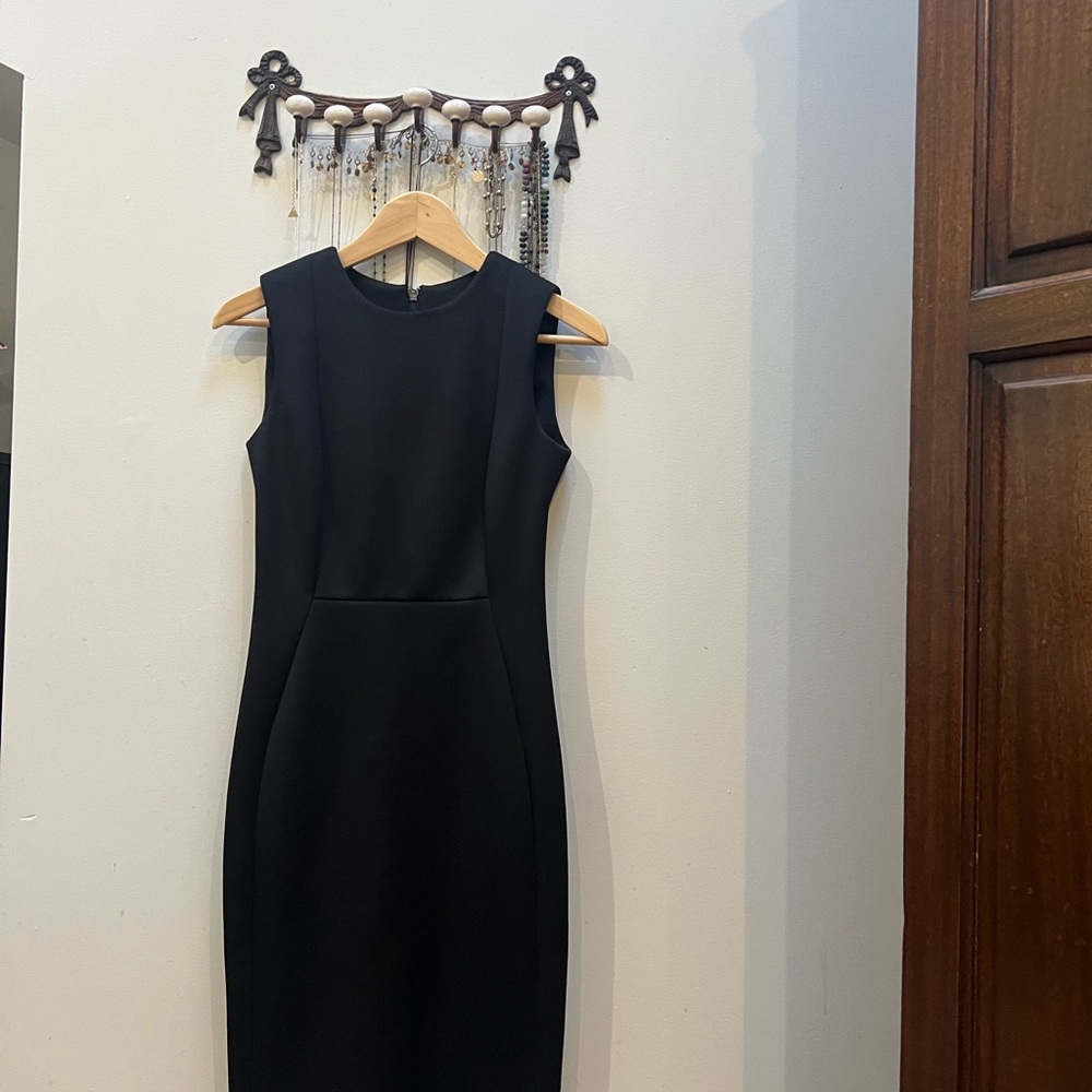 Calvin Klein Black Midi Dress